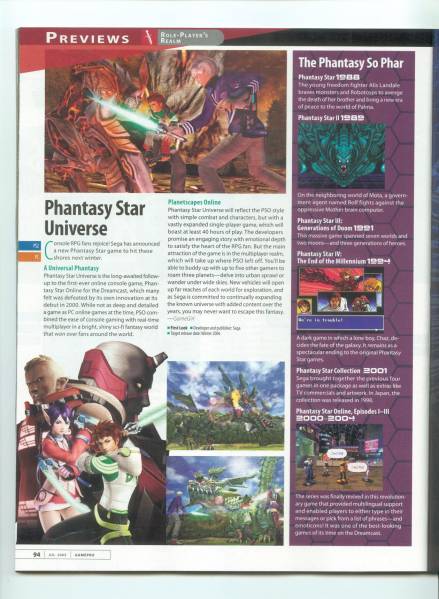 Gamepro July 2005 Preview