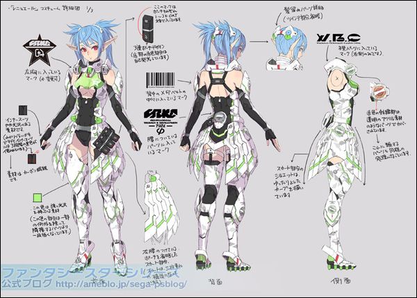 Phantasy Star Online 2 RAnewearl