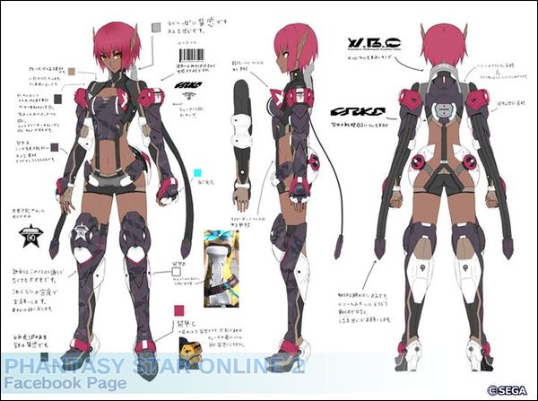 Phantasy Star Online 2 HUnewearl